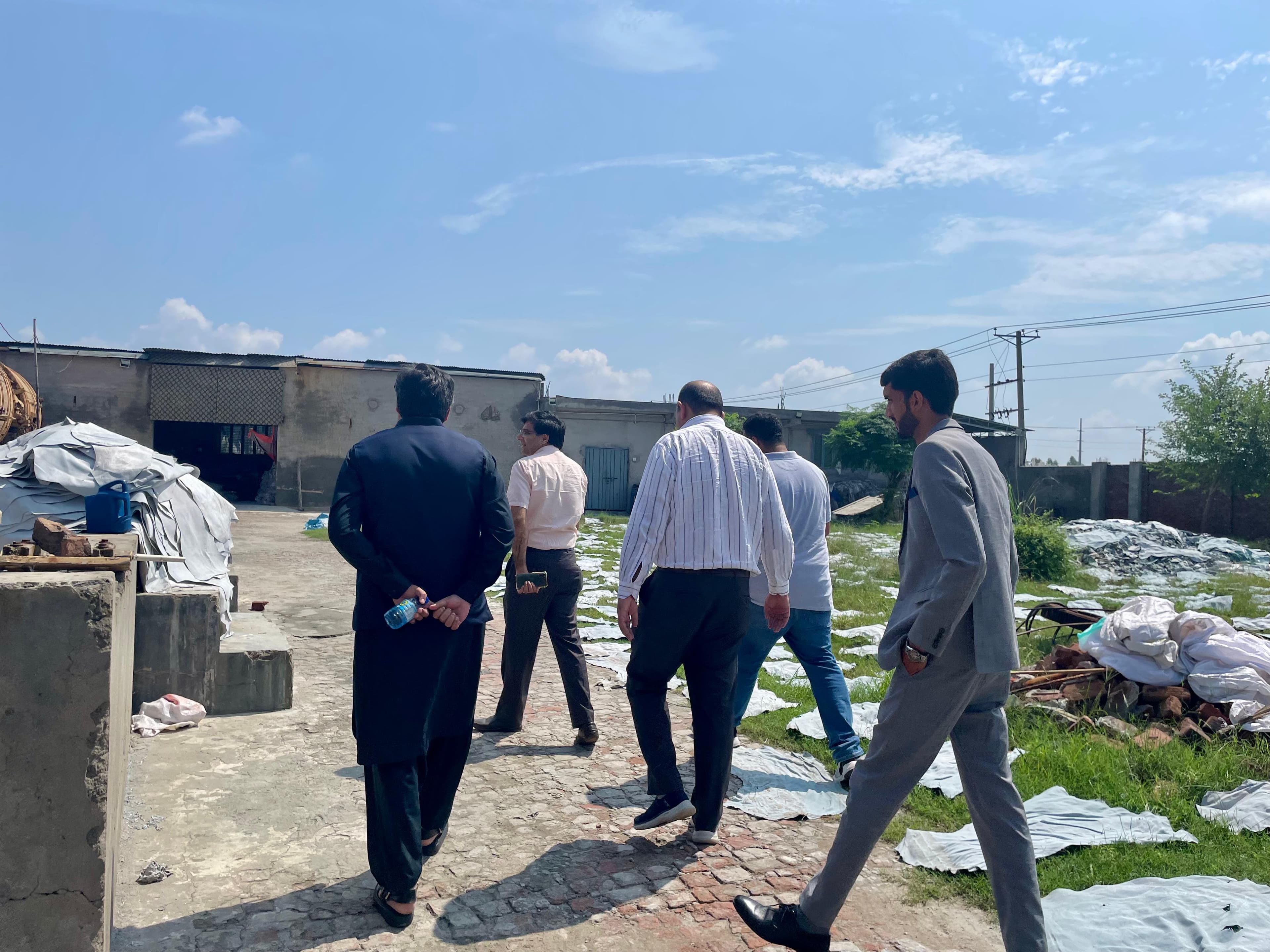 Visit to Industry - Sialkot Tannery Zone (STZ)