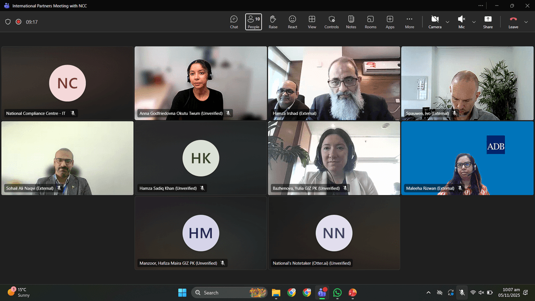 1st International Partners Coordination Meeting